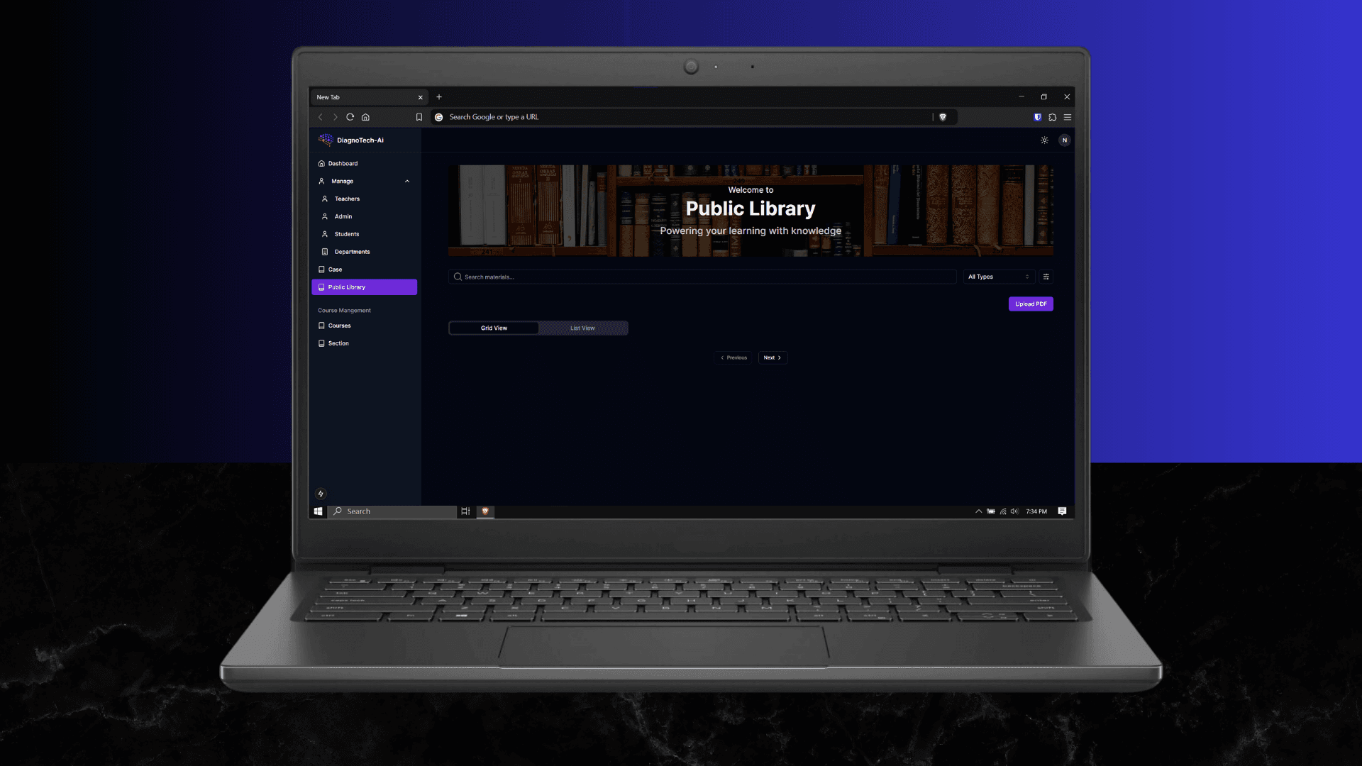 DiagnoTech Learning Management System